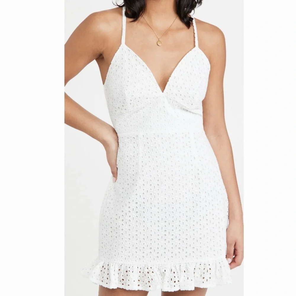 MINKPINK Juliana Anglaise Dress Orig $109, Medium - Picture 3 of 6